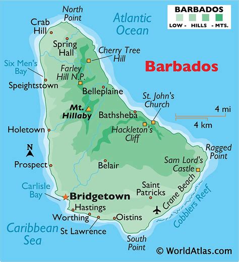 Barbados Maps & Facts - World Atlas