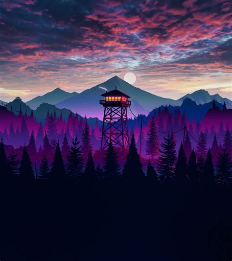 1920x2160 Resolution Firewatch 4K UHD 1920x2160 Resolution Wallpaper ...