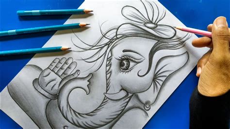 Easy Drawing Trick | How To Draw Ganesh Step By Step | Cute Ganesha ...