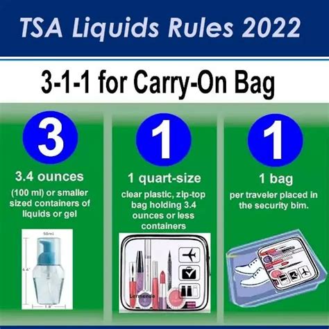 TSA liquid rules 2023, Maximum liquid carry-on. TSA liquid limit ...