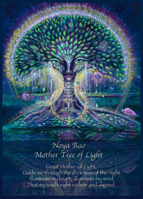 Noya Rao, Mother Tree of Light Altar Card - Katherine Skaggs