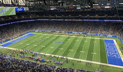 Ford Field, Detroit Lions football stadium - Stadiums of Pro Football