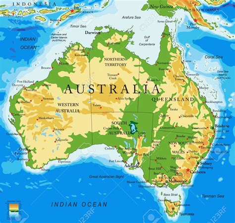 Mapa De Australia | Images and Photos finder