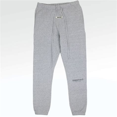 Fear Of God Essentials Grey Reflective Lounge Sweatpants – Crepslocker ...