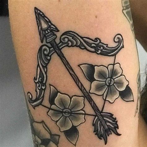 Sagittarius Bow and Arrow Tattoo | Tattoo Ideas and Inspiration | Bow ...