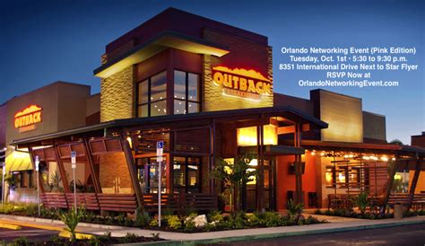 Orlando Networking Event (Pink Edition) at Outback Steakhouse on Oct ...