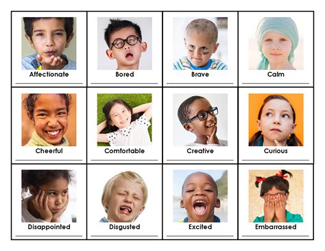 Feeling Faces: Cards (English-Blank) - National Center for Pyramid ...