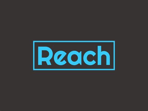 Reach logo design - LogoAI.com