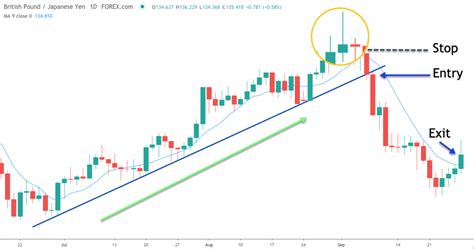 Learn How To Trade the Shooting Star Candle Pattern - Forex Training Group