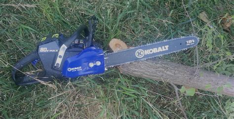 Kobalt Cordless Chainsaw - An 80v Electric to Tame your Yard