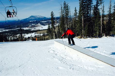 Alpine skiing Arizona Snowbowl Flagstaff Arizona USA