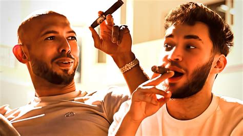 Andrew Tate Teaches Adin Ross How to Smoke a Cigar - YouTube