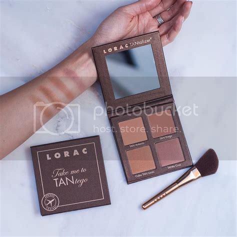 Lorac Take Me to Tantego Tantalizer Bronzer Palette + Brush Set Photos ...