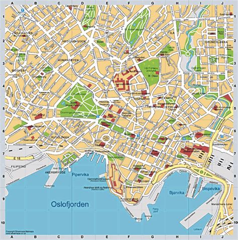 Map of Oslo