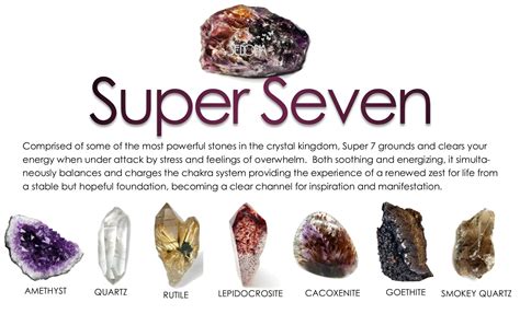 Super 7 crystal meaning healing properties and uses beadnova – Artofit