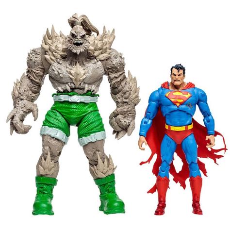 McFarlane Toys DC Comics Gold Label Collection Superman vs Doomsday ...