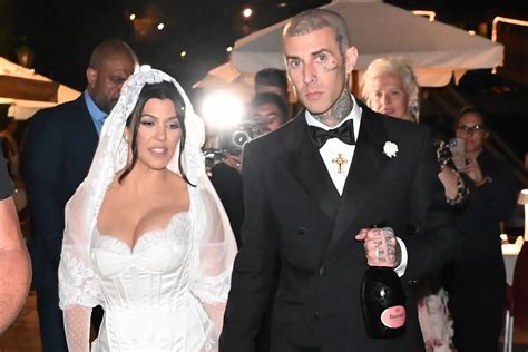 Kourtney Kardashian Reveals Risqué Inspiration for Her Wedding Dress