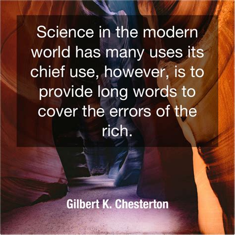 Gilbert K. Chesterton Science in the modern world | Carol ann duffy ...