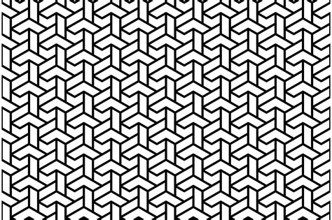 Seamless Vector Abstract Pattern With Black Lines | Graphic Patterns ...