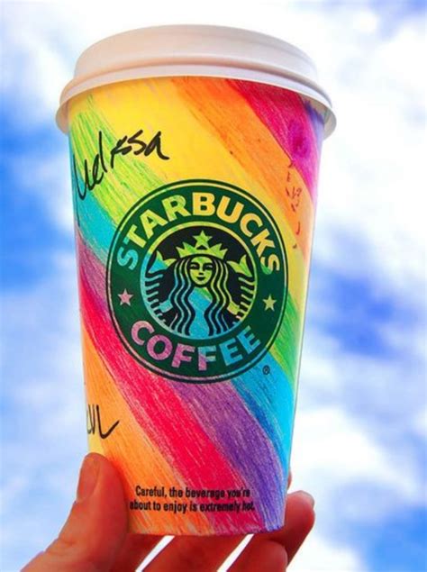 40 Starbucks Mug Art For Random Awesomeness - Bored Art