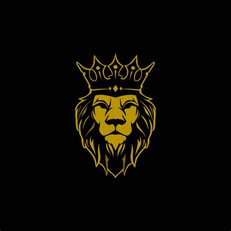 Lion With Crown Logo - AntoniokruwJackson