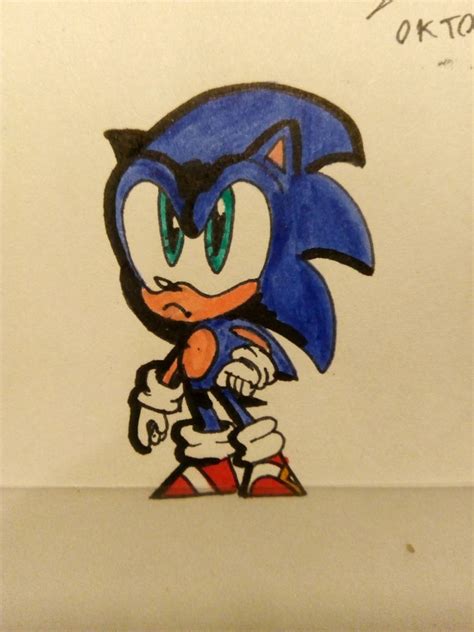 Sonic the blue guy by JulianIvoRobotnik on DeviantArt