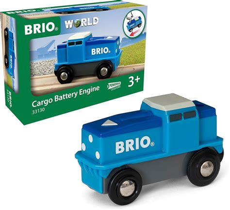 BRIO World – Cargo Battery Train Engine for Kids Age 3 Years Up ...