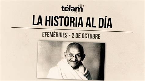 La historia al día: efemérides del 2 de octubre - YouTube