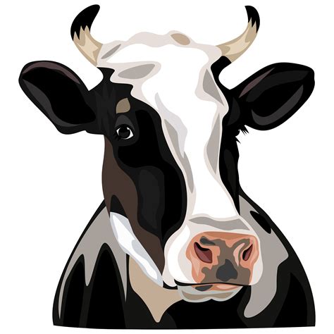 Cow Head Clip Art Black And White | Hot Sex Picture