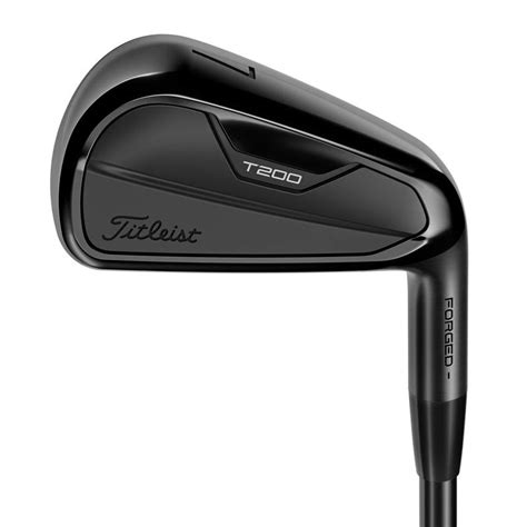 Titleist T200 Black Edition Golf Irons Steel | Clickgolf.co.uk