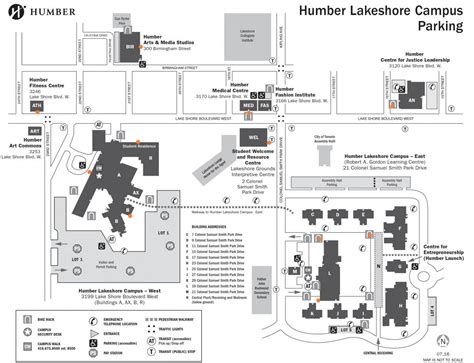 Humber college map - Map of humber college Toronto (Canada)