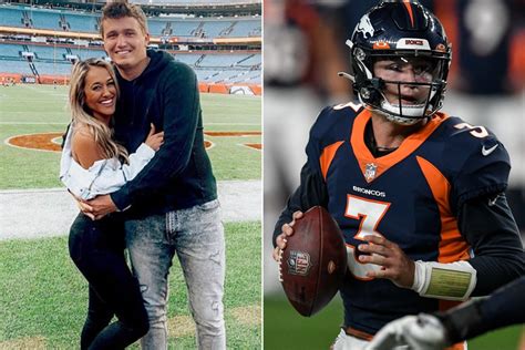 Drew Lock's girlfriend supports Broncos quarterback for NFL Week 1