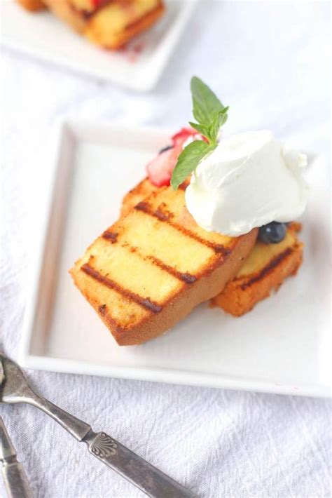 Grilled Pound Cake with Berries | Brown Sugar Food Blog