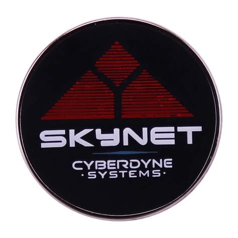 Terminator 'Skynet Cyberdyne Systems' Enamel Pin - Distinct Pins