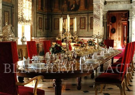 Pin by Christian Bartlett on Dining Rooms | Blenheim palace, Castle ...