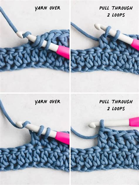 Double Crochet Step By Step