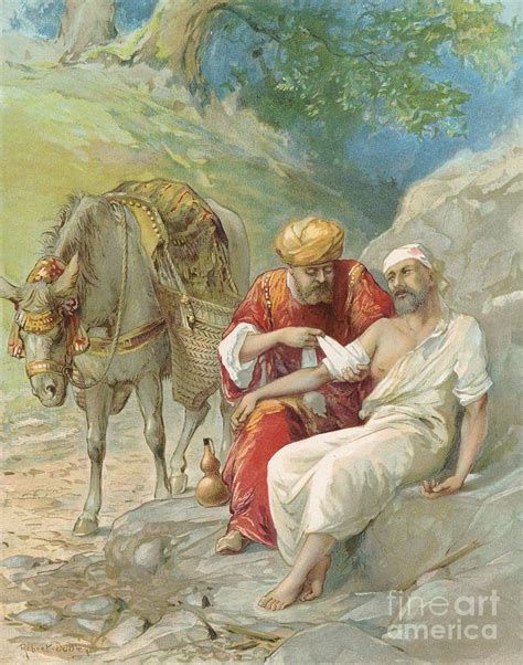 The Good Samaritan Painting by Ambrose Dudley - Pixels