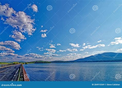 Route 28A Bridge Crossing Ashokan Reservoir, New York City Water Source ...