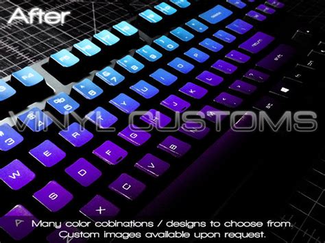 Mechanical Keyboard Cherry MX Keycaps PC Vinyl Decals Skin - Etsy