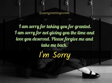 40 I’m Sorry Quotes to Apologize With Right Word – Events Greetings