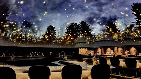 Copenhagen's Alchemist restaurant has a Planetarium styled decor ...