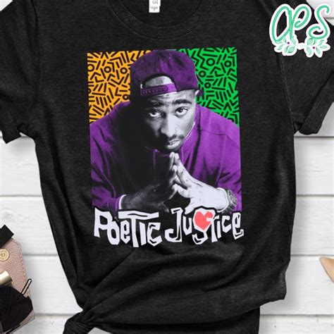 Poetic Justice PNG file template | CustomPartyShirts Studio