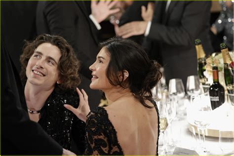 Timothee Chalamet & Kylie Jenner Hold Hands, Kiss, & Look So Happy at ...