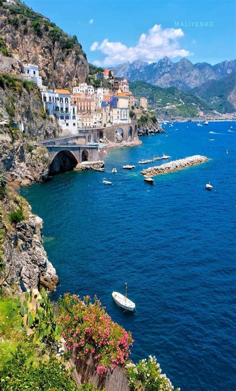 Amalfi Coast Tourist attraction in Amalfi, Italy The Amalfi Coast is a ...