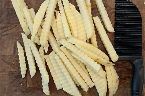 How to Make Crinkle Cut Fries in an Air Fryer or Oven