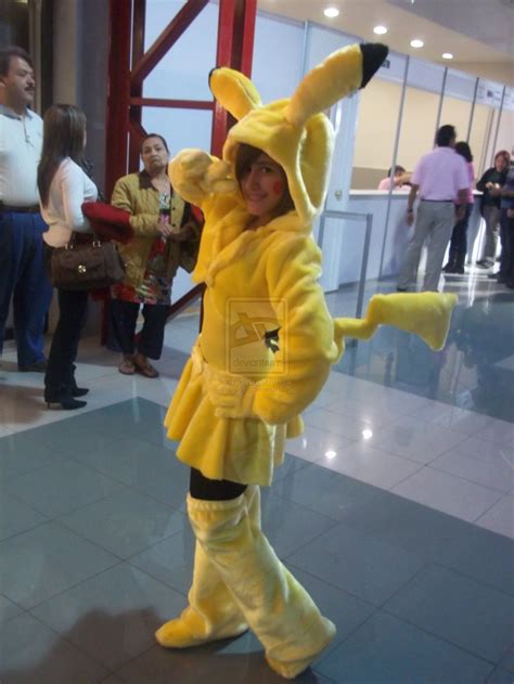 Pikachu Girl Cosplay by BigAlax on deviantART | Pikachu halloween ...