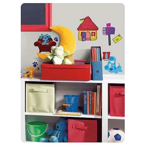 Blue's Clues Peel and Stick Wall Decals - Entertainment Earth