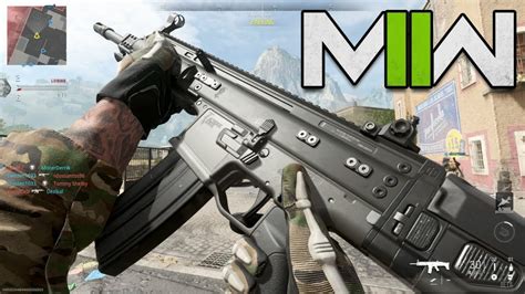 FN SCAR-L (TAQ-56) in Modern Warfare II Open BETA Gameplay - YouTube