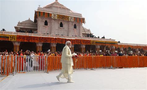 India's Modi leads consecration of Ram temple in Ayodhya | Reuters