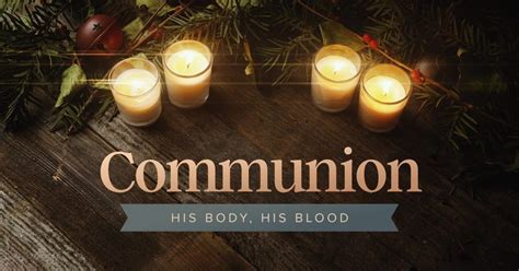 Cozy Advent Communion Still Background